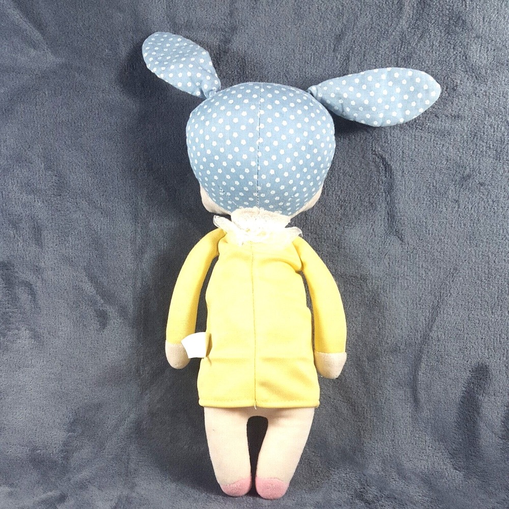 METOO 17" Angela Plush Sleeping Girl Bunny Rabbit Baby Rag Doll Stuffed Toy - Picture 4 of 10